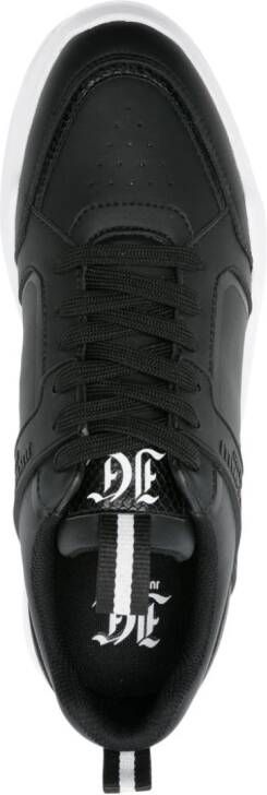 Just Cavalli logo-embossed chunky sneakers Black