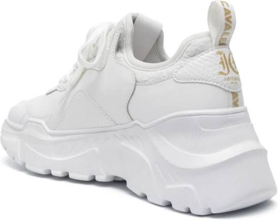 Just Cavalli logo-plaque chunky sneakers White
