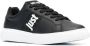 Just Cavalli logo print leather low-top sneakers Black - Thumbnail 2