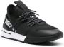 Just Cavalli logo-print panelled sneakers Black - Thumbnail 2