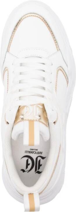 Just Cavalli panelled chunky sneakers White