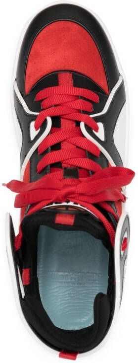 Just Don Basketball Courtside high-top sneakers Red