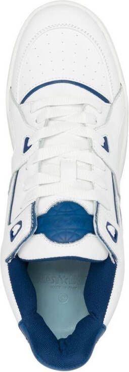 Just Don contrast-trim sneakers White