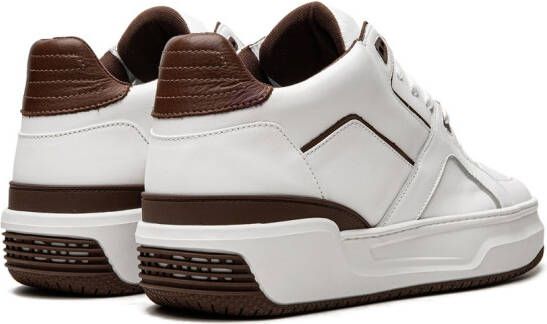 Just Don Courtside Low "White Burgundy" sneakers