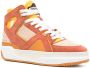 Just Don panelled high-top sneakers Orange - Thumbnail 2