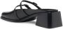 Justine Clenquet Andie 65mm leather mules Black - Thumbnail 3