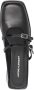 Justine Clenquet Andie 65mm leather mules Black - Thumbnail 4