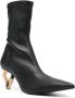 JW Anderson 70mm sculpted-heel ankle boots Black - Thumbnail 2
