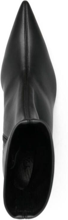 JW Anderson 70mm sculpted-heel ankle boots Black
