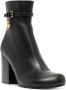 JW Anderson 80mm logo-charm leather boots Black - Thumbnail 2