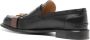 JW Anderson Animated buckle-detail leather loafers Black - Thumbnail 3