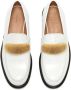 JW Anderson appliqué-detail leather loafers White - Thumbnail 4