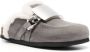 JW Anderson buckle-detail suede loafers Grey - Thumbnail 2