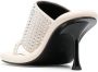 JW Anderson Bumper-Tube 115mm leather mules Neutrals - Thumbnail 3