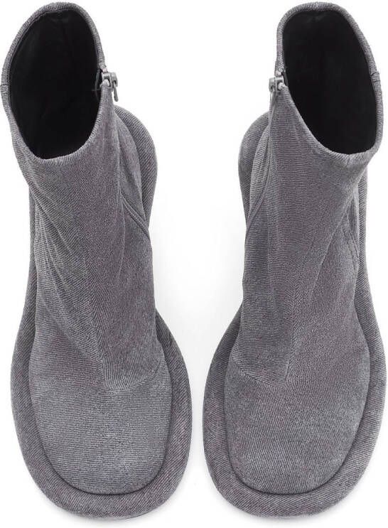 JW Anderson Bumper-Tube ankle boots Grey