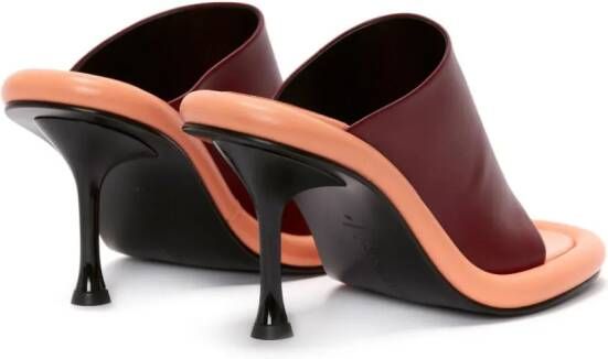 JW Anderson Bumper-Tube high-heel mules Red