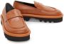 JW Anderson Bumper-Tube leather chunky loafers Brown - Thumbnail 2