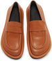 JW Anderson Bumper-Tube leather chunky loafers Brown - Thumbnail 3