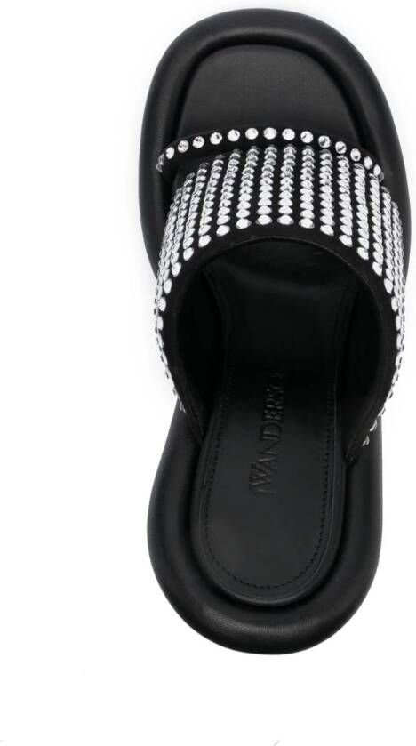 JW Anderson Bumper-Tube leather mules Black