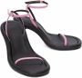 JW Anderson Bumper-Tube leather strappy sandals Pink - Thumbnail 2