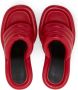 JW Anderson Bumper Tube padded sandals Red - Thumbnail 4