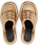 JW Anderson Bumper Tubular padded sandals Gold - Thumbnail 4