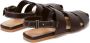 JW Anderson caged leather sandals Brown - Thumbnail 3
