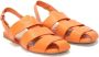JW Anderson caged leather sandals Orange - Thumbnail 2