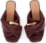 JW Anderson chain-detail twisted mule sandals Red - Thumbnail 3
