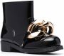 JW Anderson chain-embellished ankle boots Black - Thumbnail 2