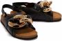 JW Anderson Chain flat sandals Black - Thumbnail 2