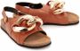JW Anderson Chain flat sandals Brown - Thumbnail 2
