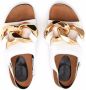 JW Anderson Chain flat sandals White - Thumbnail 3