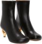 JW Anderson Chain-heel leather ankle boots Black - Thumbnail 2