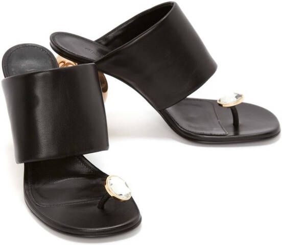 JW Anderson Chain high-heel sandals Black