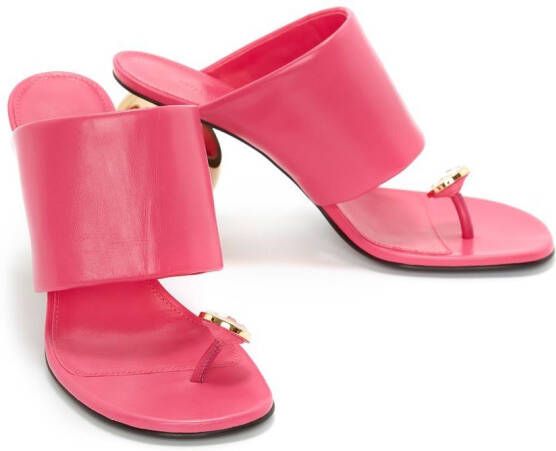 JW Anderson Chain high-heel sandals Pink
