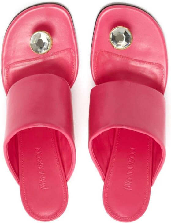 JW Anderson Chain high-heel sandals Pink