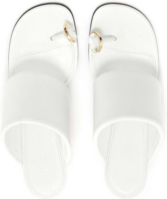 JW Anderson Chain high-heel sandals White