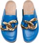 JW Anderson Chain loafer mules Blue - Thumbnail 4