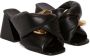JW Anderson Chain Twist 80mm sandals Black - Thumbnail 2