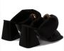 JW Anderson Chain Twist 80mm sandals Black - Thumbnail 3