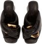 JW Anderson Chain Twist 80mm sandals Black - Thumbnail 4