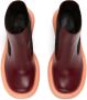 JW Anderson Chelsea Bumper-Tube boots Red - Thumbnail 4