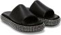 JW Anderson crystal bumper-tube platform sandals Black - Thumbnail 2