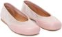 JW Anderson crystal-embellished leather ballerina shoes Pink - Thumbnail 2