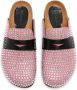 JW Anderson crystal-embellished slip-on mules Pink - Thumbnail 4