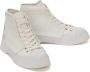 JW Anderson embossed high-top sneakers White - Thumbnail 2