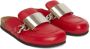 JW Anderson Gourmet Chain mules Red - Thumbnail 2