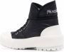 JW Anderson high-top two-tone sneakers Black - Thumbnail 3