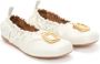 JW Anderson JWA leather ballerina shoes White - Thumbnail 2